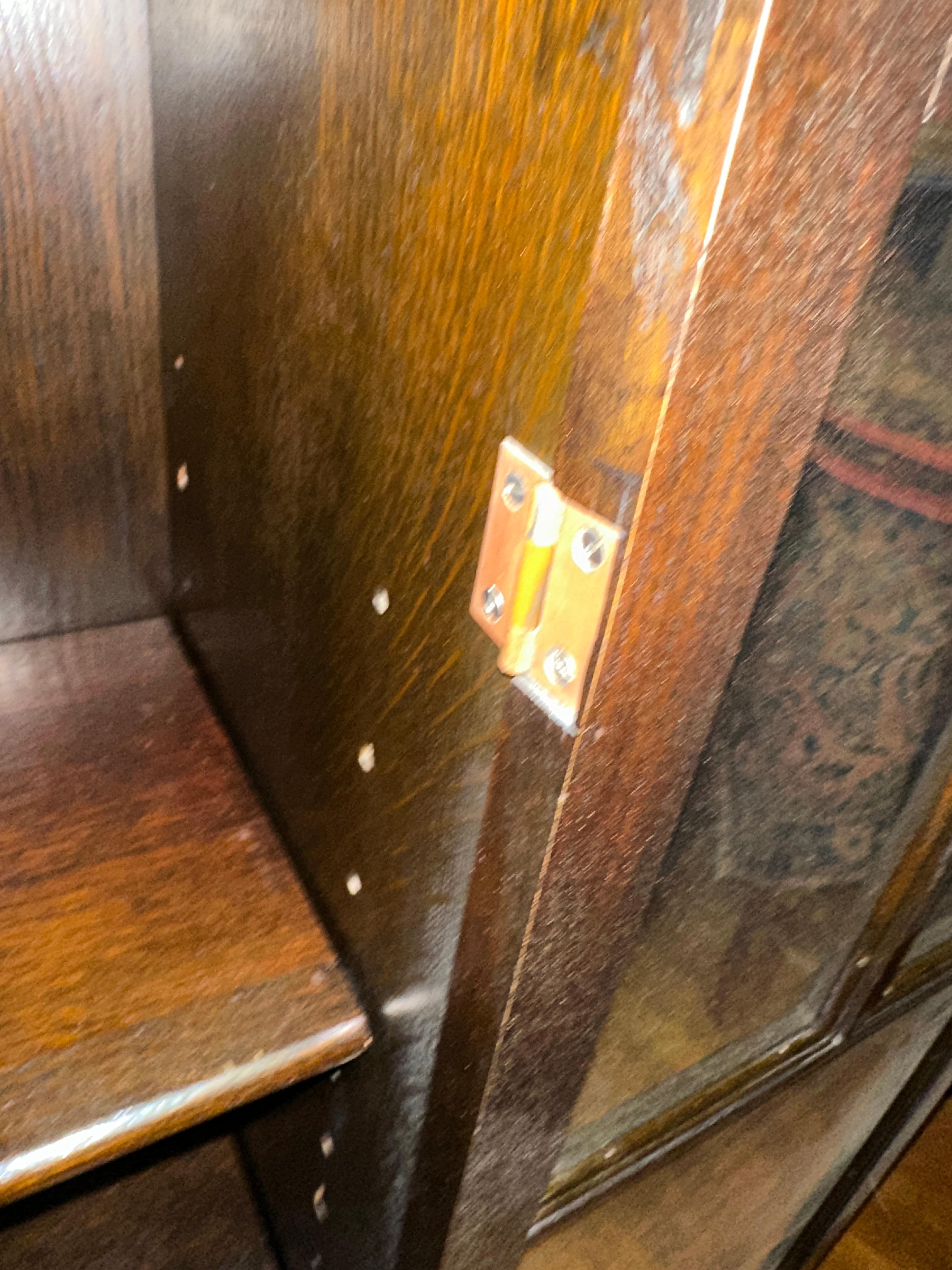 Quercia Antique Small NARROW  Libreria di Charles Limbert- Charles Stickley epoca W8011  DEVE VENDERE in vendita