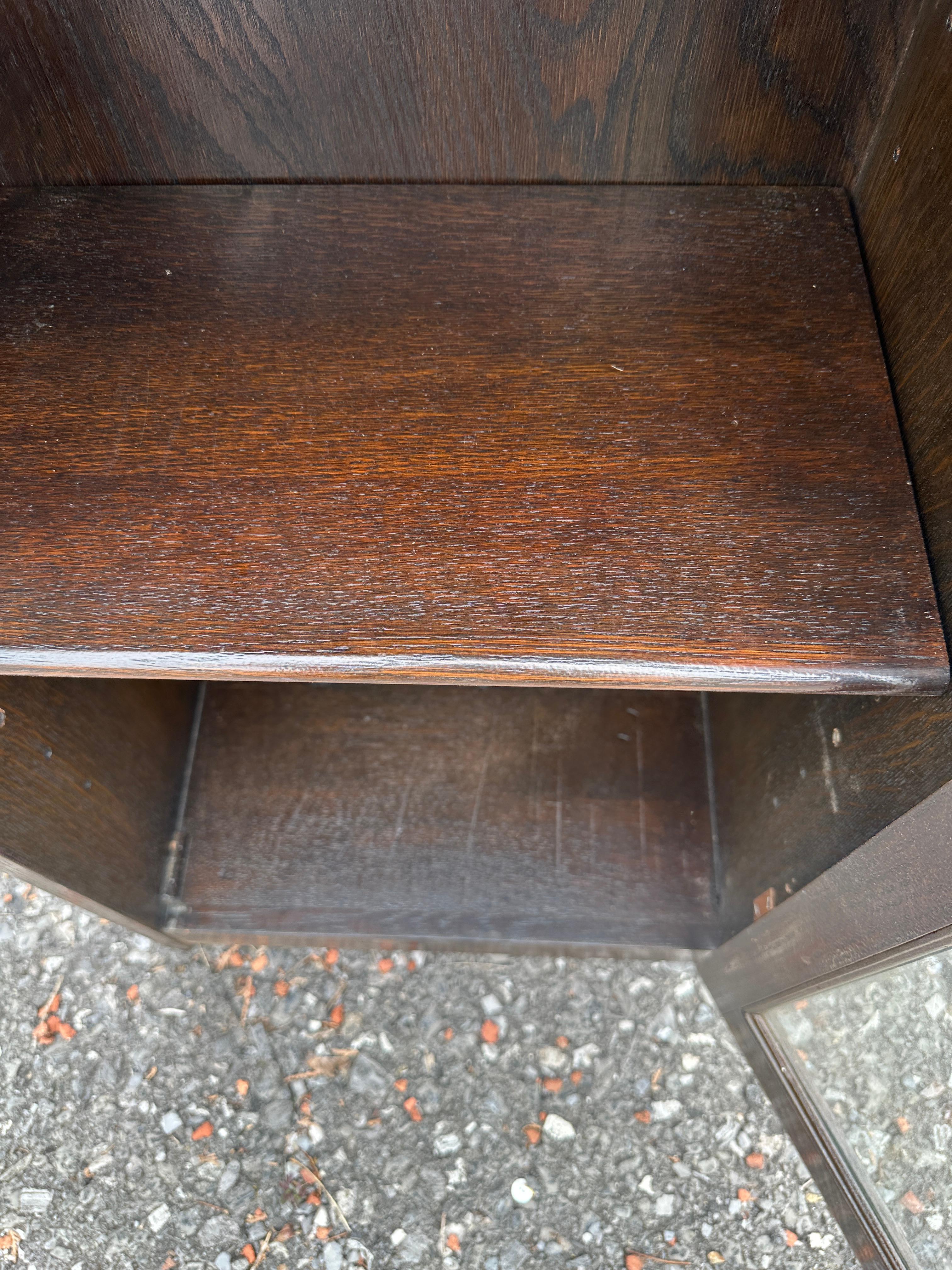 Antique Small NARROW  Libreria di Charles Limbert- Charles Stickley epoca W8011  DEVE VENDERE in vendita 5