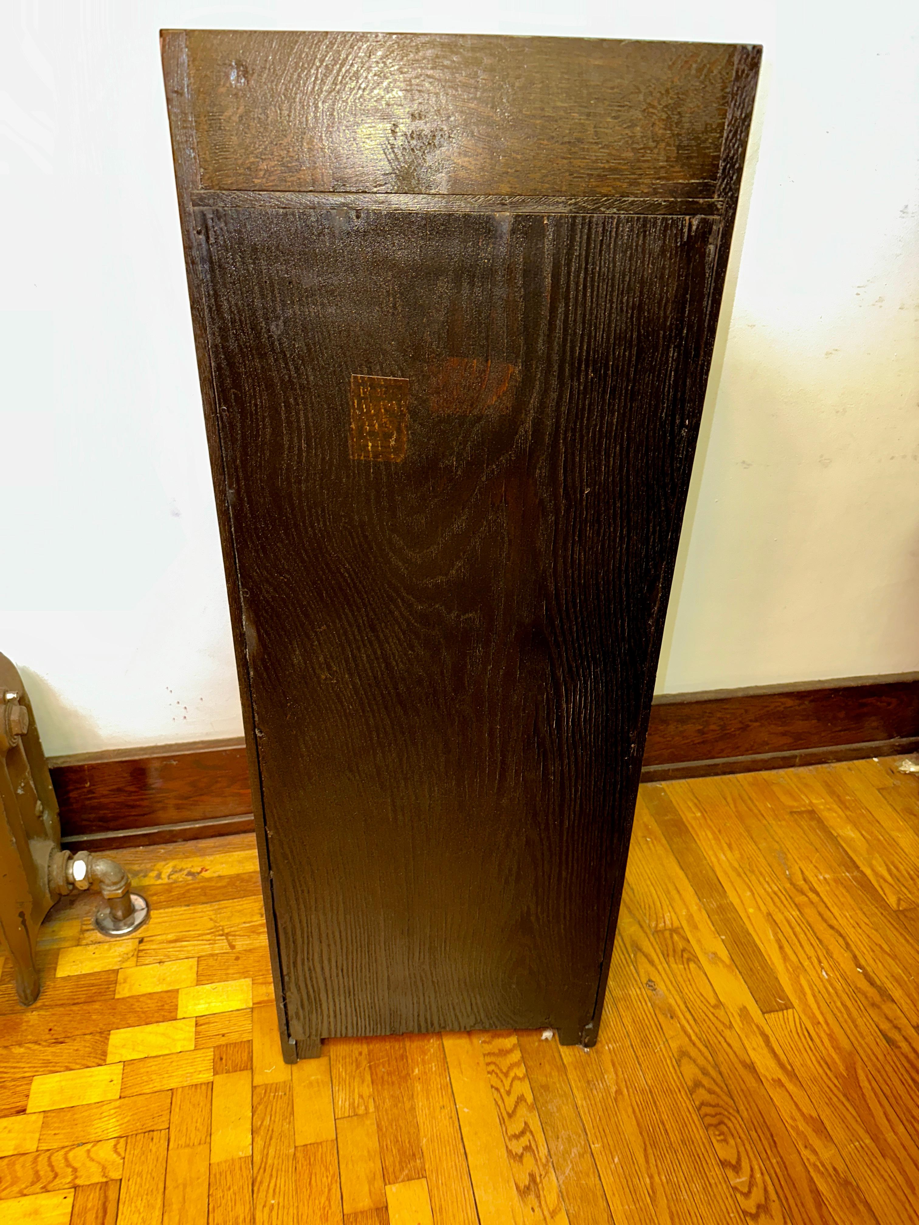 Antique Small NARROW  Libreria di Charles Limbert- Charles Stickley epoca W8011  DEVE VENDERE in vendita 2