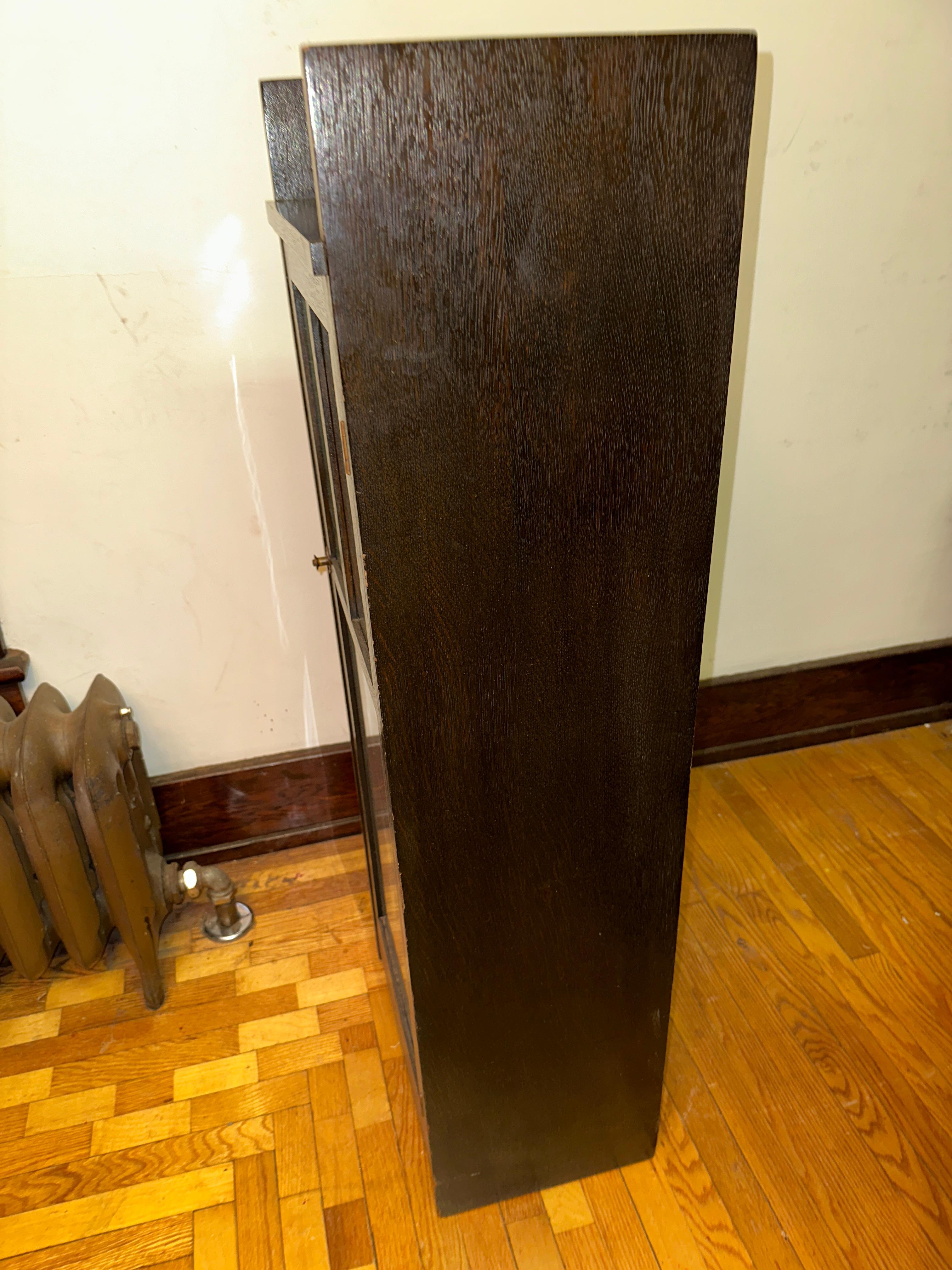 XX secolo Antique Small NARROW  Libreria di Charles Limbert- Charles Stickley epoca W8011  DEVE VENDERE in vendita