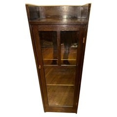 Antiguo Pequeño ESTRECHO  Librería de Charles LIMBERT- Stickley era W8011  DEBE VENDER