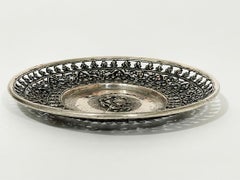 Antique small openwork Yogya decorative plate
