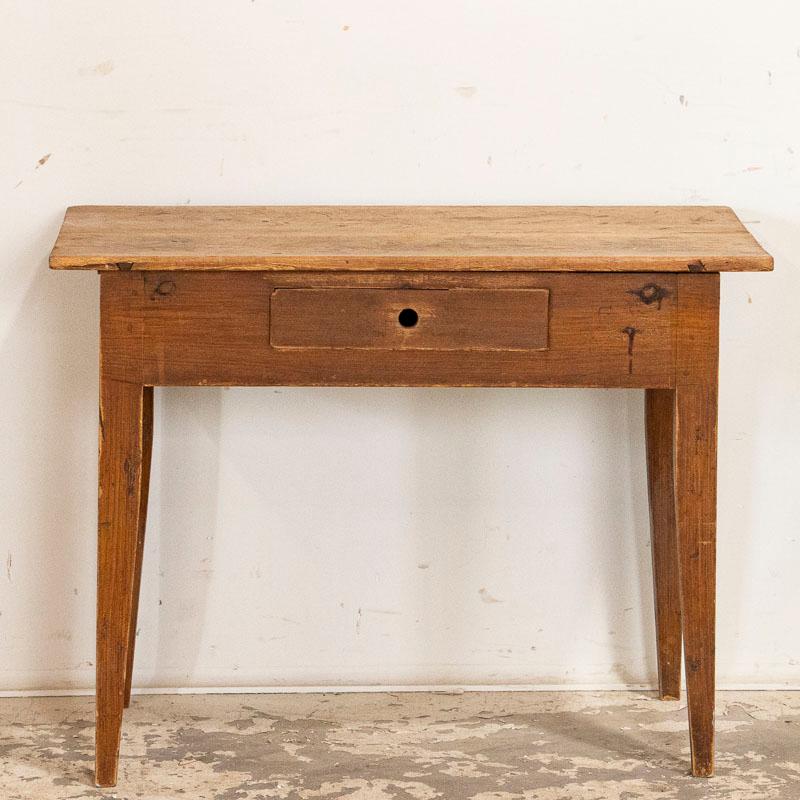 small pine table