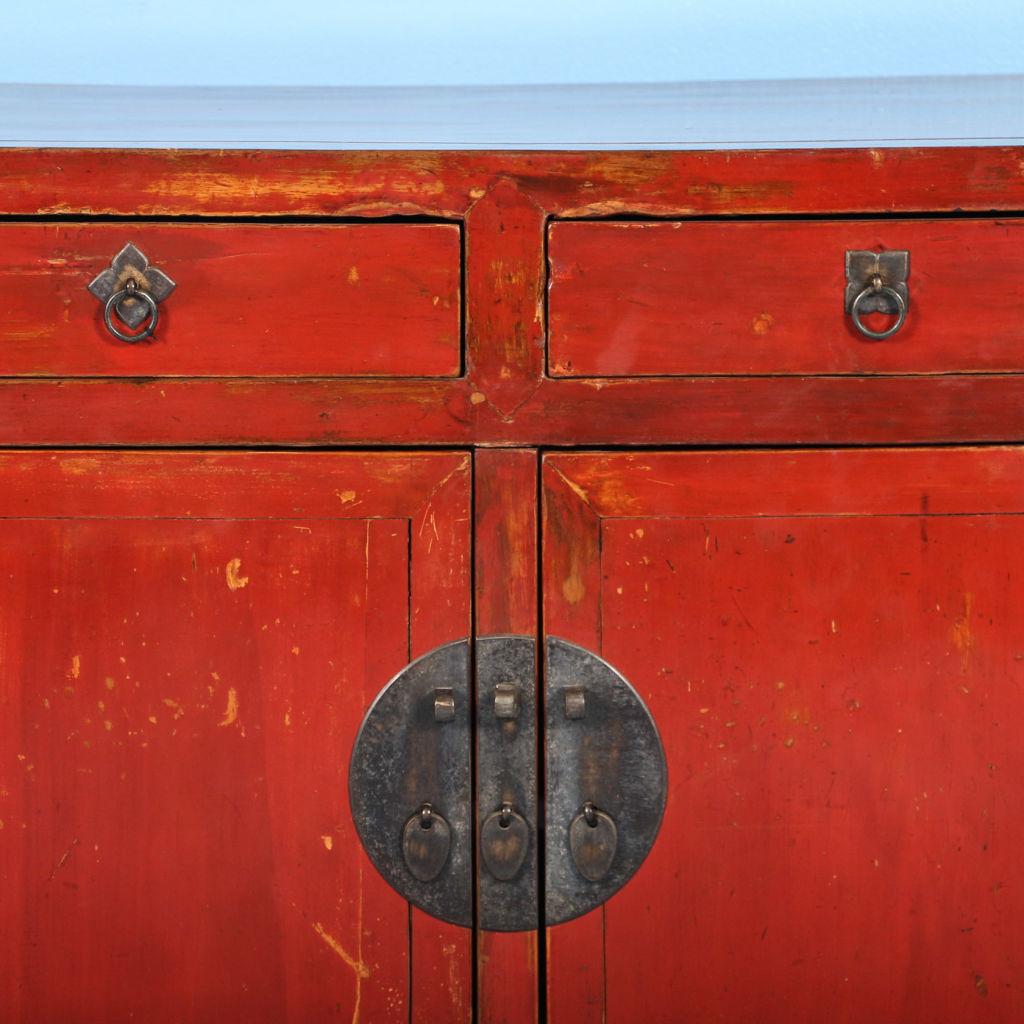antique small sideboard
