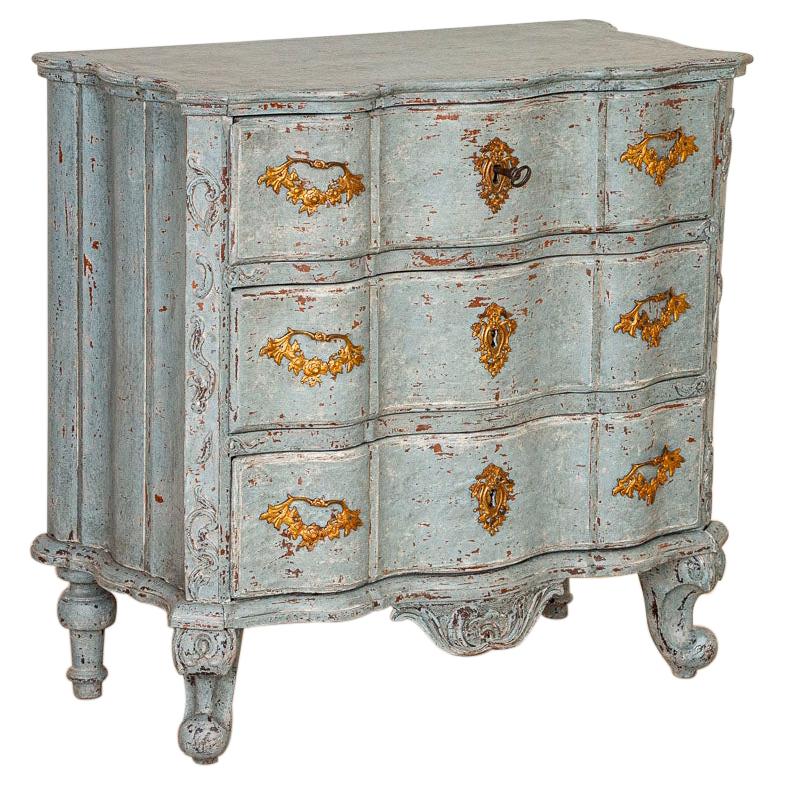 Pair of Painted RococoStyle Nightstand Commodes at 1stDibs
