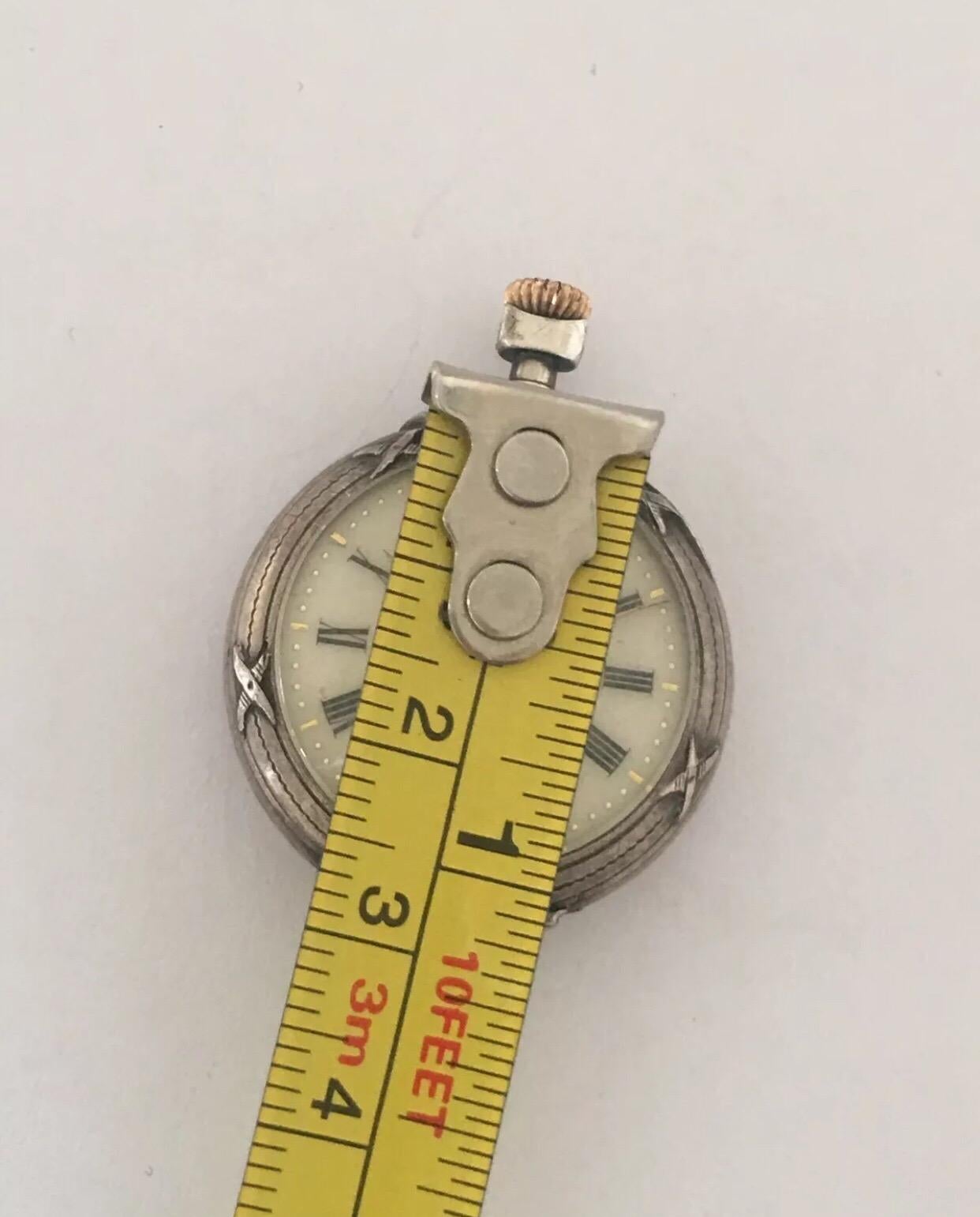 Antique Small Silver Pocket / Fob Watch For Sale 1