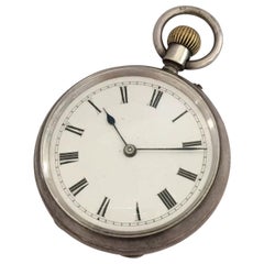 Antique Small Silver Pocket Watch Signed G.E. Frodsham London No.1974