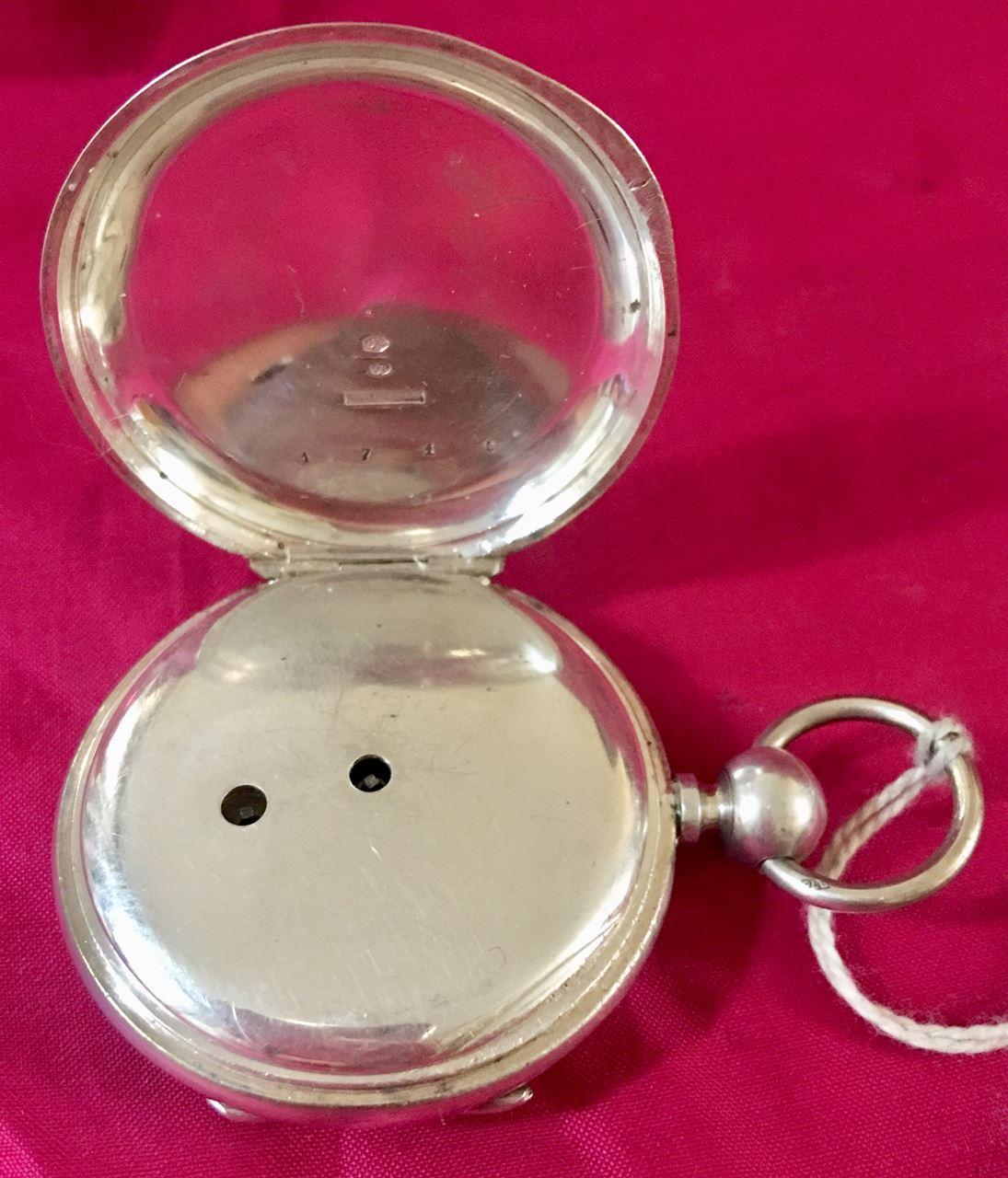 cylindre huit rubis pocket watch