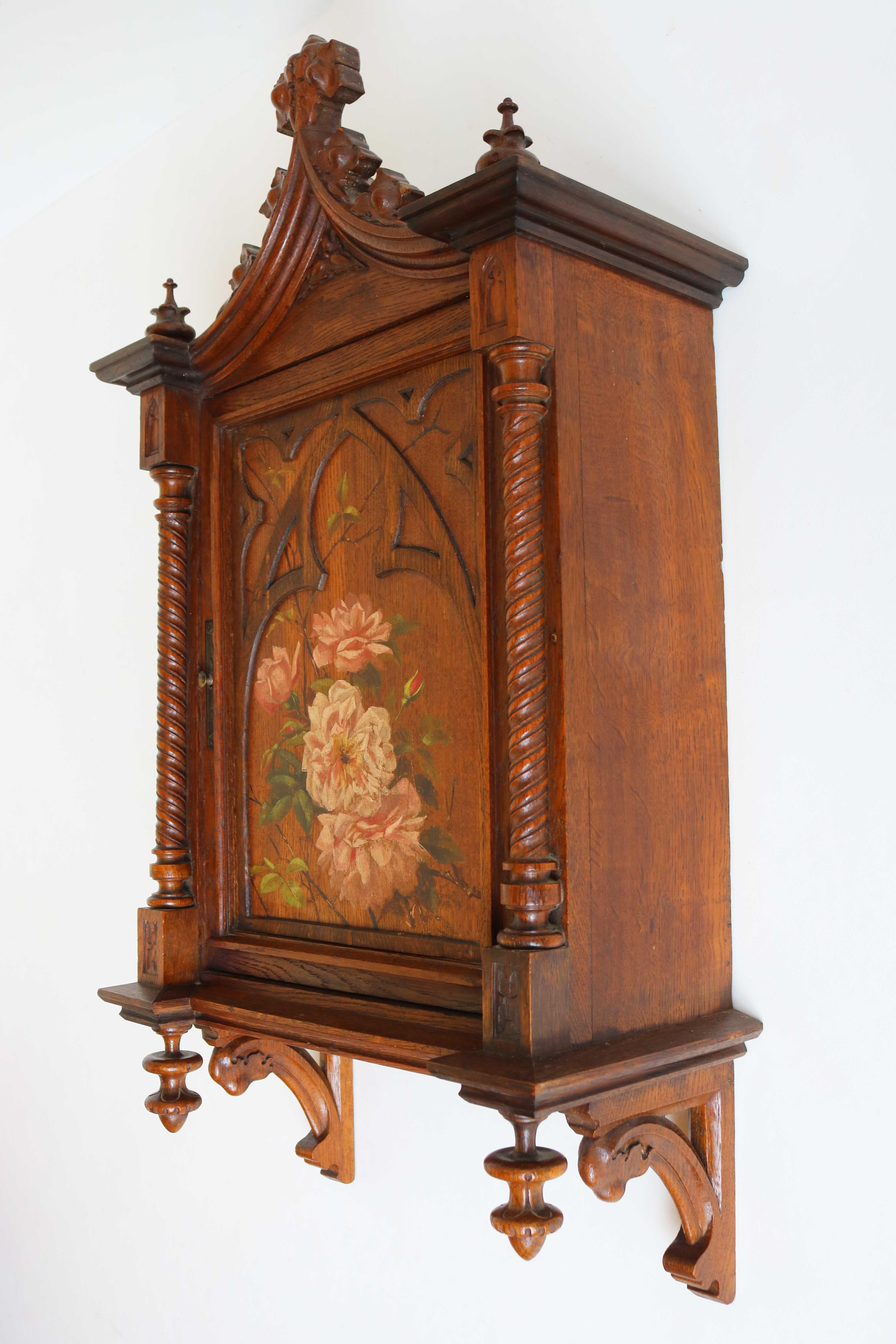 gothic wall cabinet