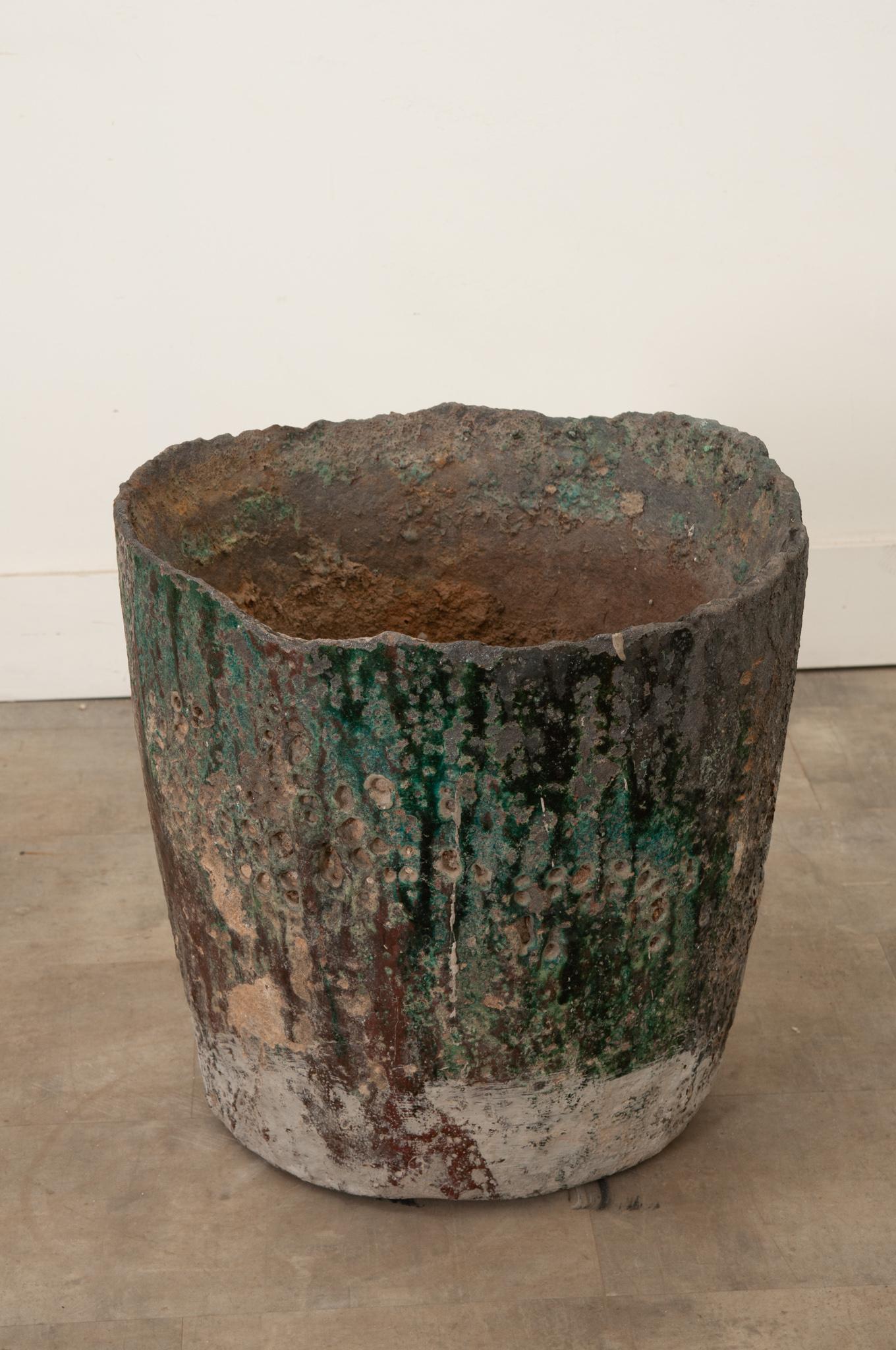 Modern Antique Smelting Pot