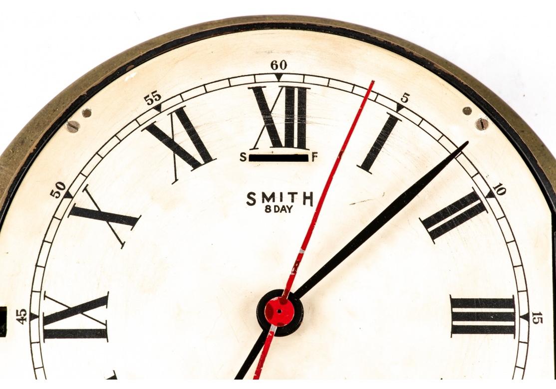 Antique Smith 8-Day Shipboard Clock In Good Condition For Sale In Bridgeport, CT