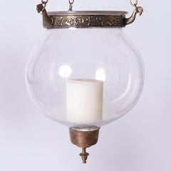 Antique Smoke Bell Light Fixture
