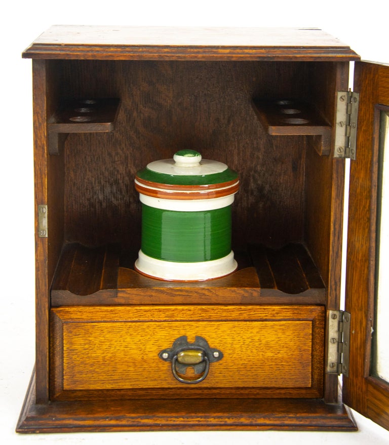 Antique Smokers Antique Humidor, Victorian, Scotland, 1900 at