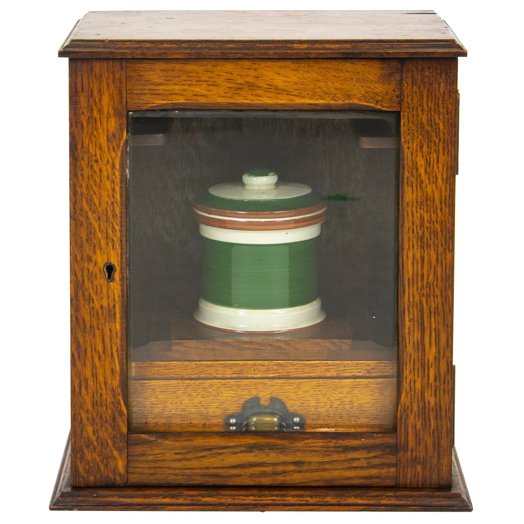 Antique Smokers Cabinet, Antique Humidor, Victorian, Scotland, 1900