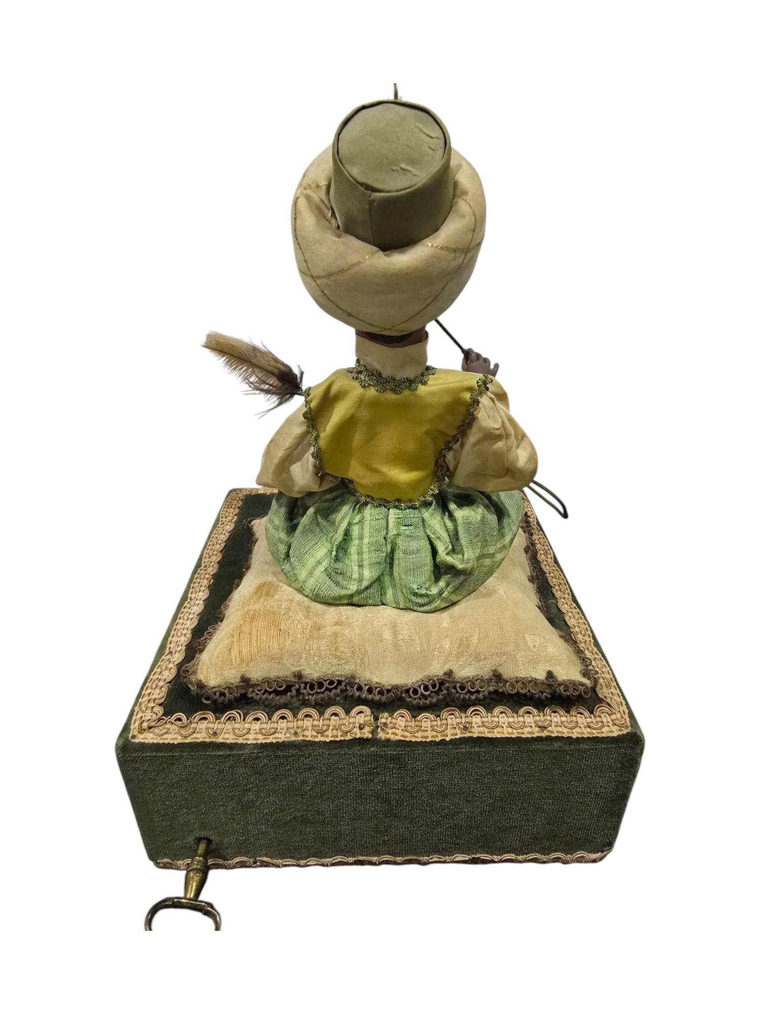 Mid-20th Century Antique Smoking Turkish Automaton