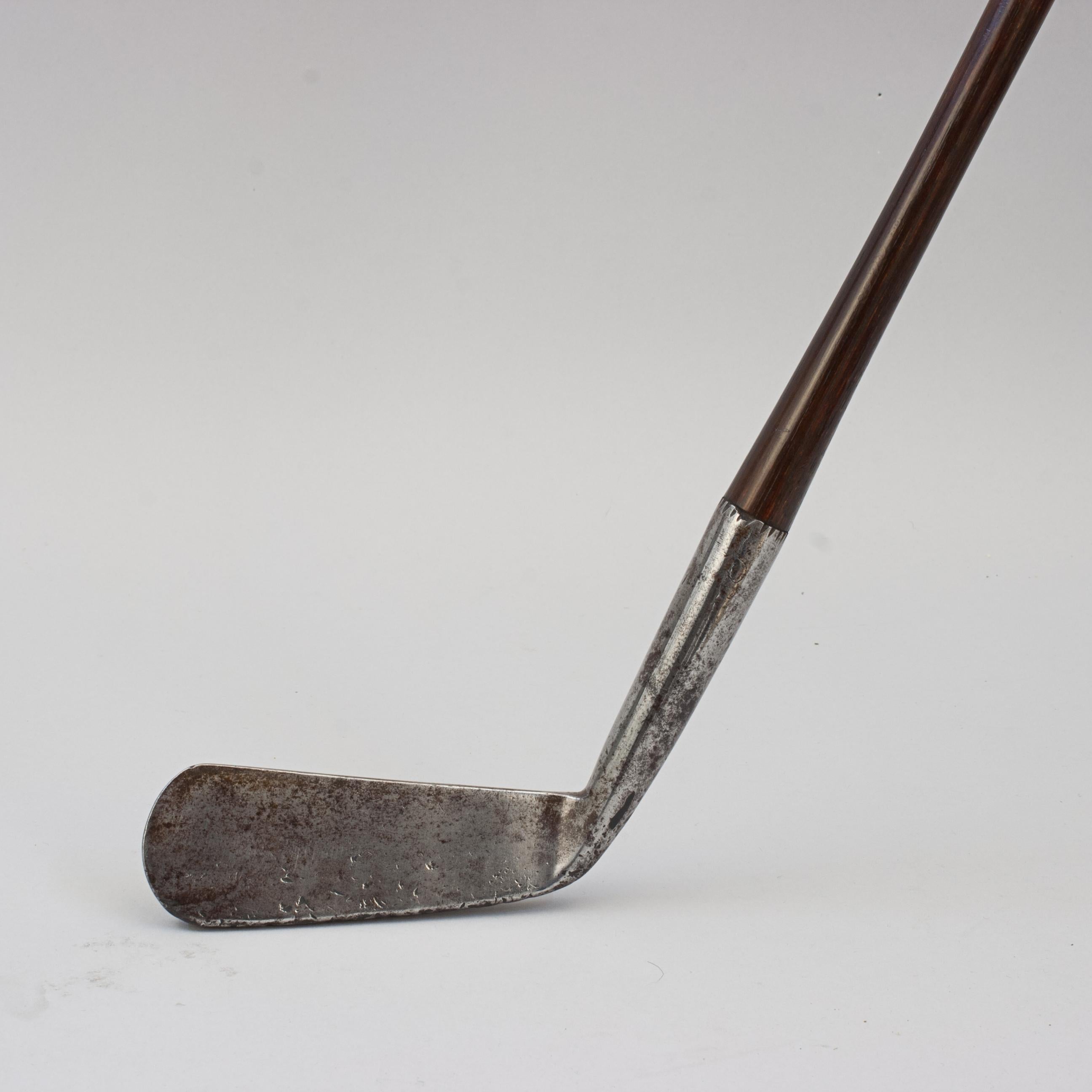 Antique Smooth Face Cleek, Golf Club For Sale 1