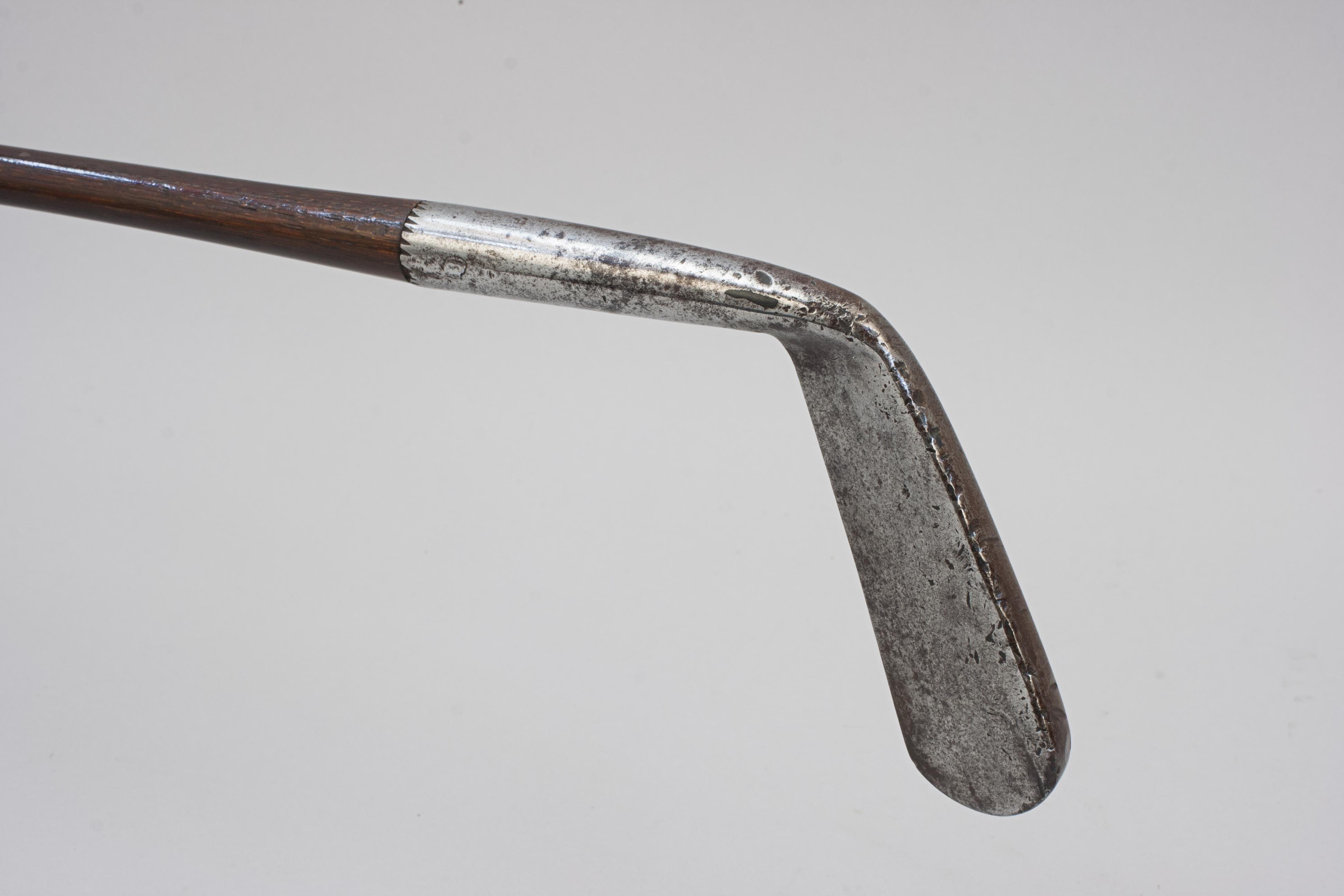 Late 19th Century Antique Smooth Face Cleek, Golf Club For Sale