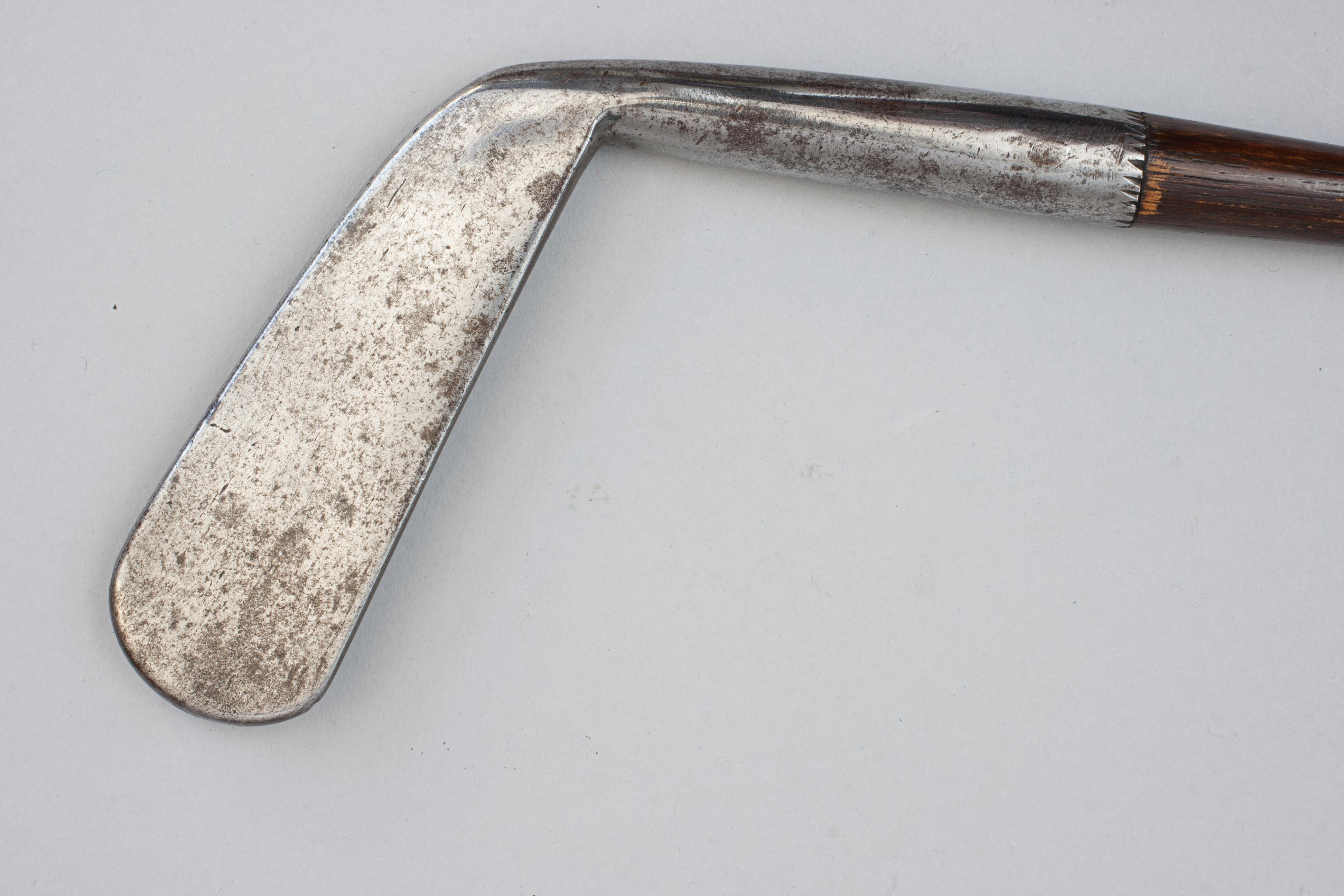 Iron Antique Smooth Face Cleek, Golf Club For Sale