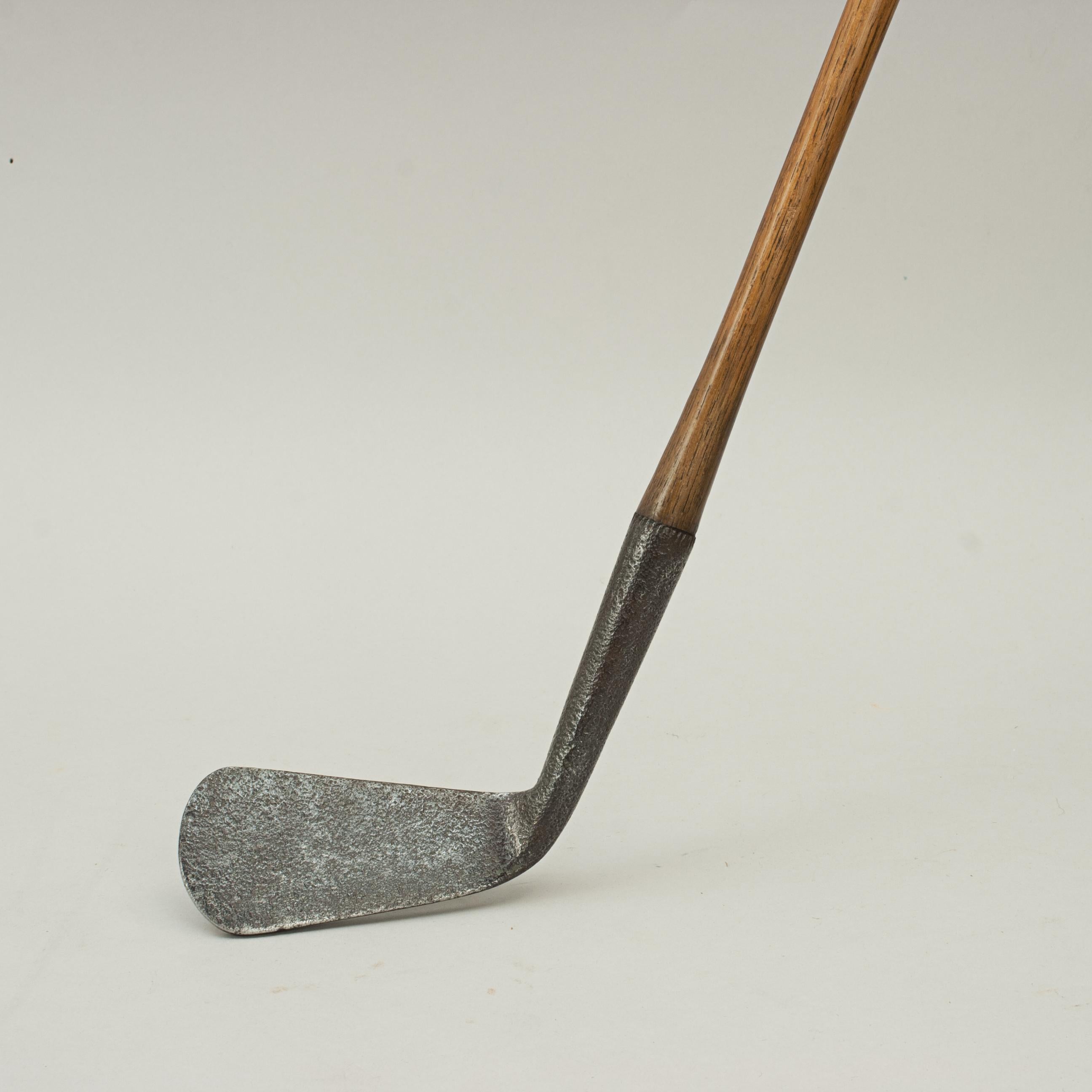 Antique Smooth Face Iron Golf Club by Willie Park of Musselburgh For Sale 6