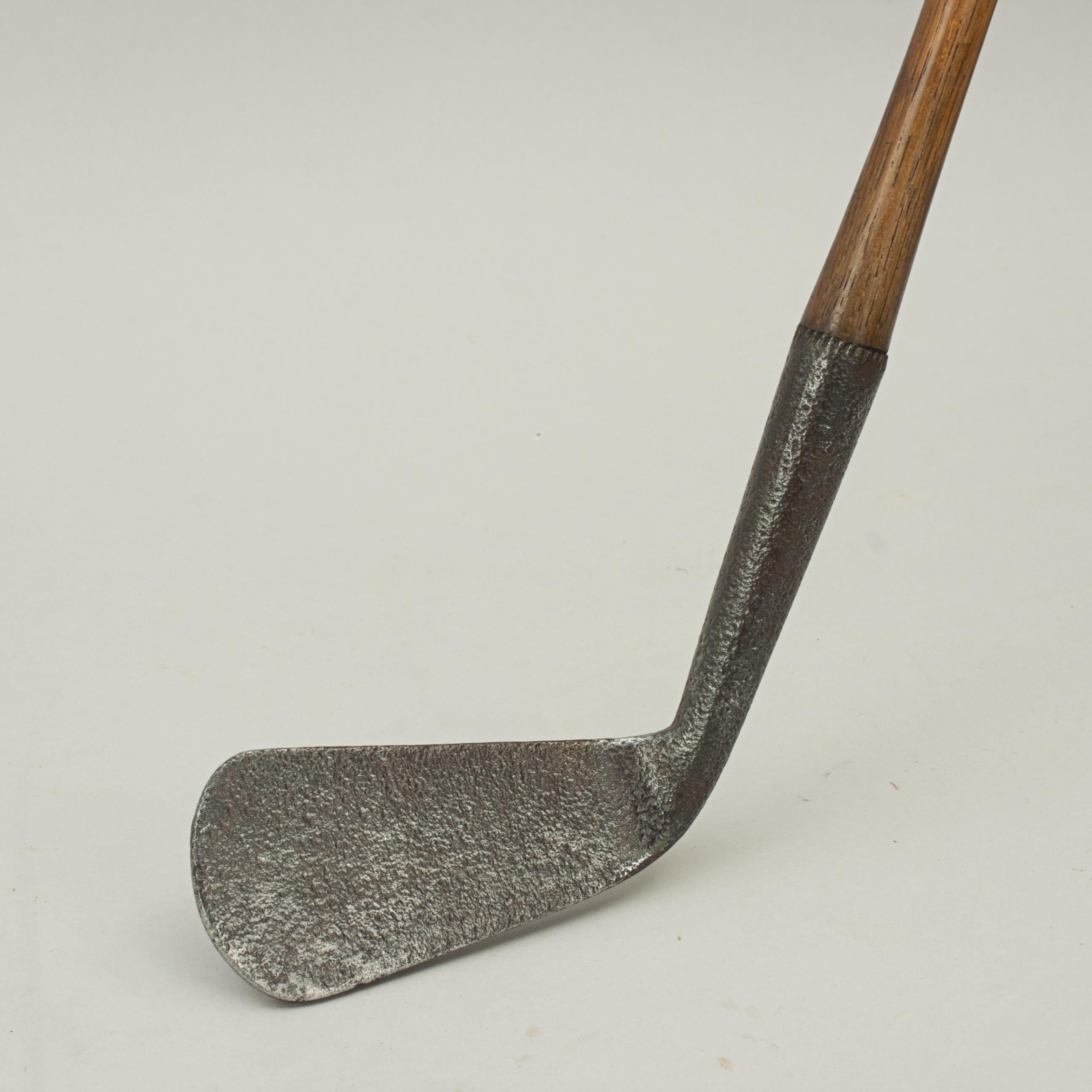 Antique Smooth Face Iron Golf Club by Willie Park of Musselburgh For Sale 7