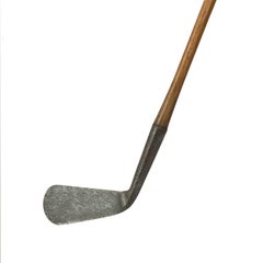 Antique Smooth Face Iron Golf Club by Willie Park of Musselburgh