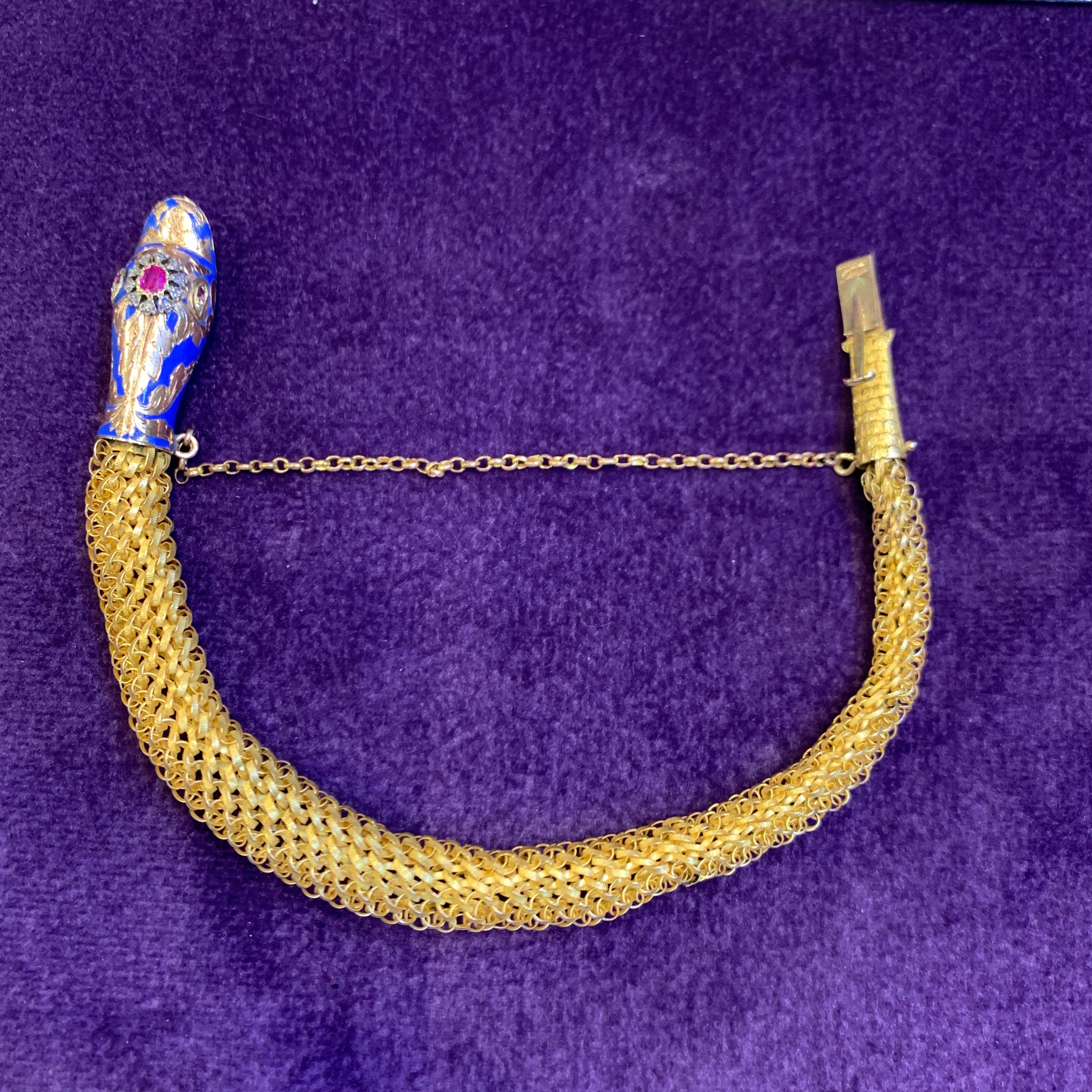Antique Snake Bracelet 1