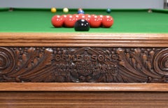 Magnifique table de billard ancienne, table de snooker, table de piscine, expédition gratuite