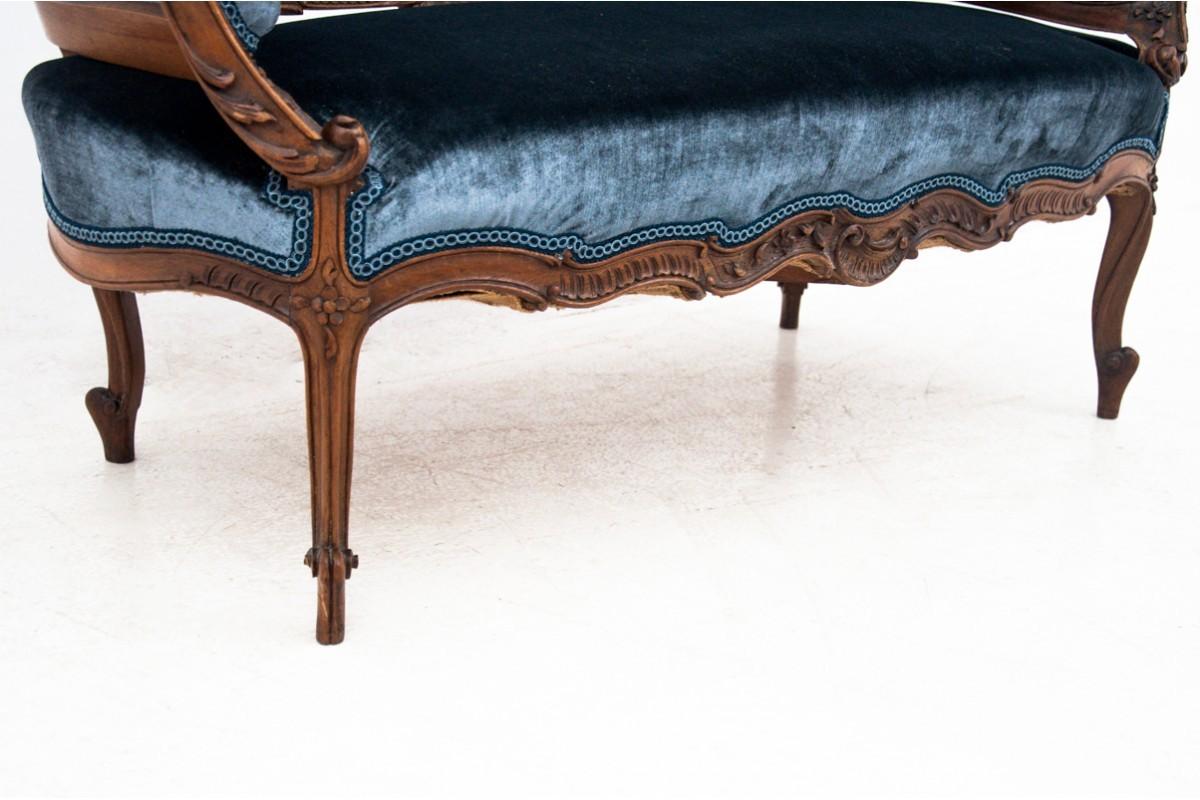 Canapé ancien, France, fin du XIXe siècle. en vente 2