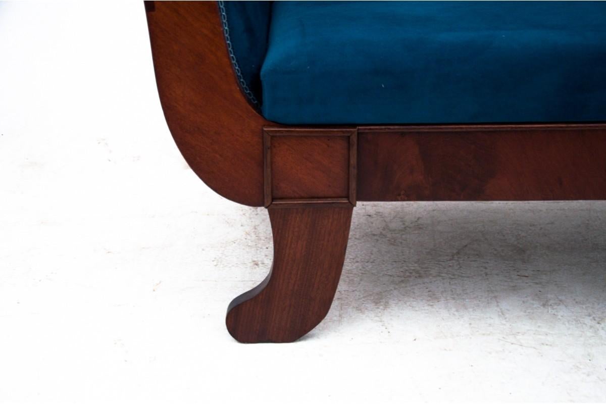 Walnut Antique Sofa from Around 1900, Northern Europe, After Renovation