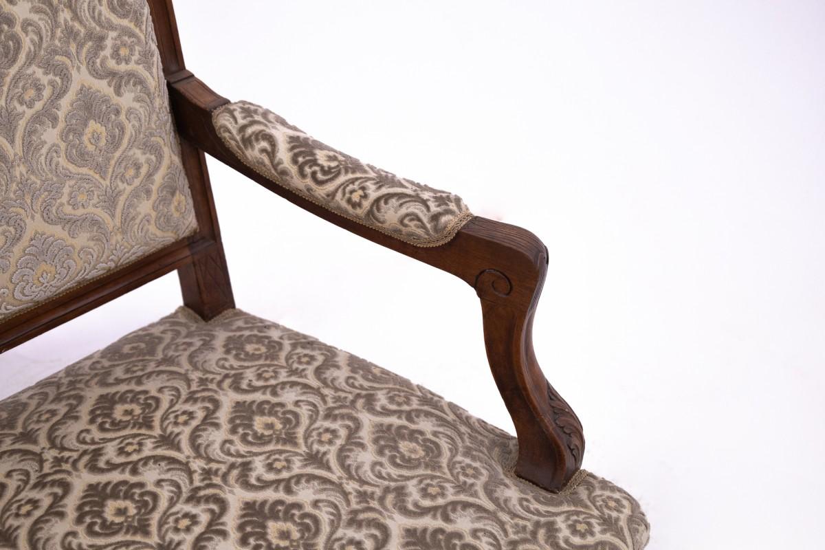 Antikes Sofa aus der Zeit um 1910, Frankreich. im Zustand „Gut“ im Angebot in Chorzów, PL