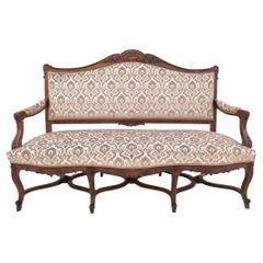 Sofa antique datant d'environ 1910, France.