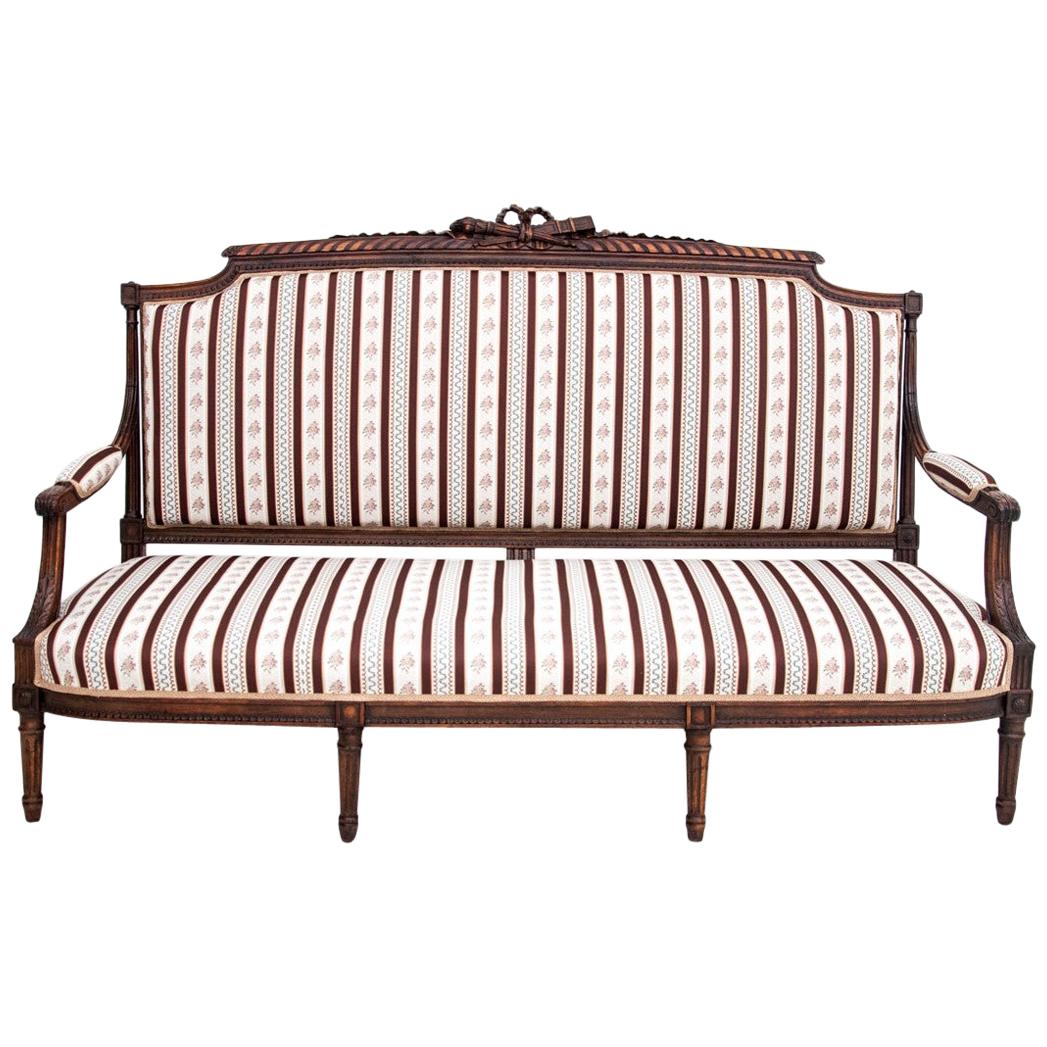 Antique Sofa from circa 1900, Eclectic Style