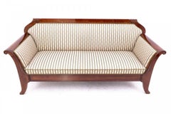 Antique sofa from the late 19th century, Northern Europe.