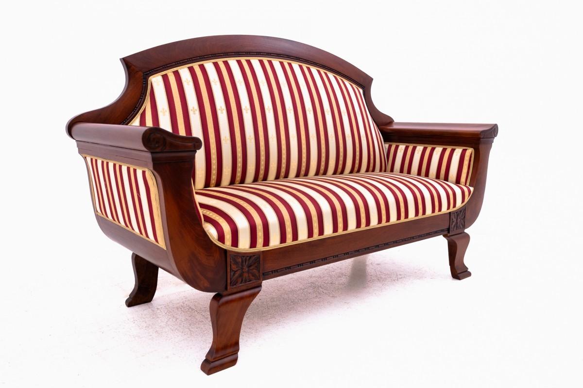 Scandinavian Antique sofa from the late 19th century, Northern Europe. For Sale