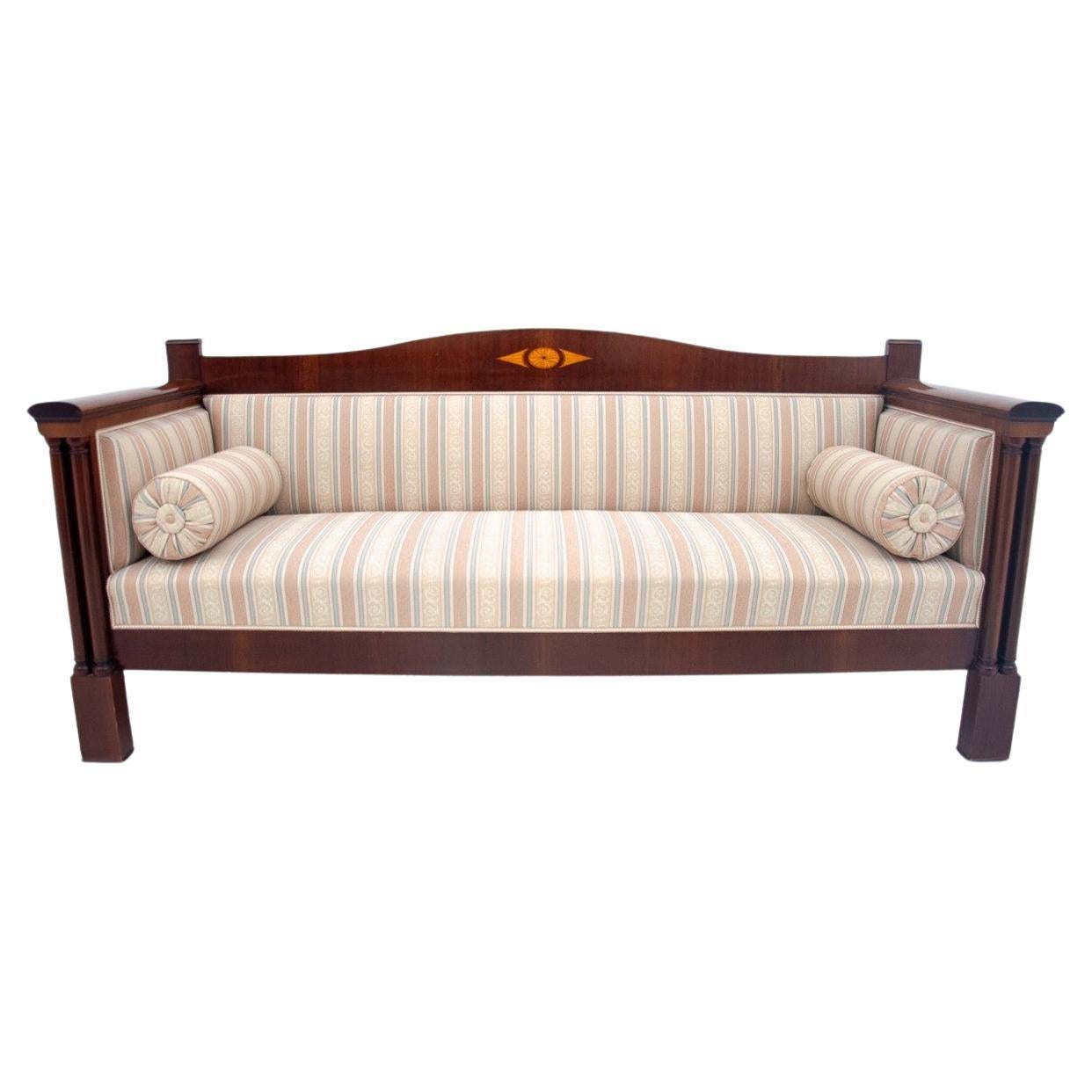 Antique sofa from the mid-19th century, Northern Europe. For Sale