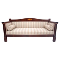 Used sofa from the mid-19th century, Northern Europe.
