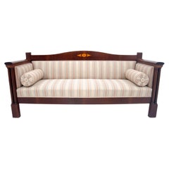 Antique sofa from the mid-19th century, Northern Europe.