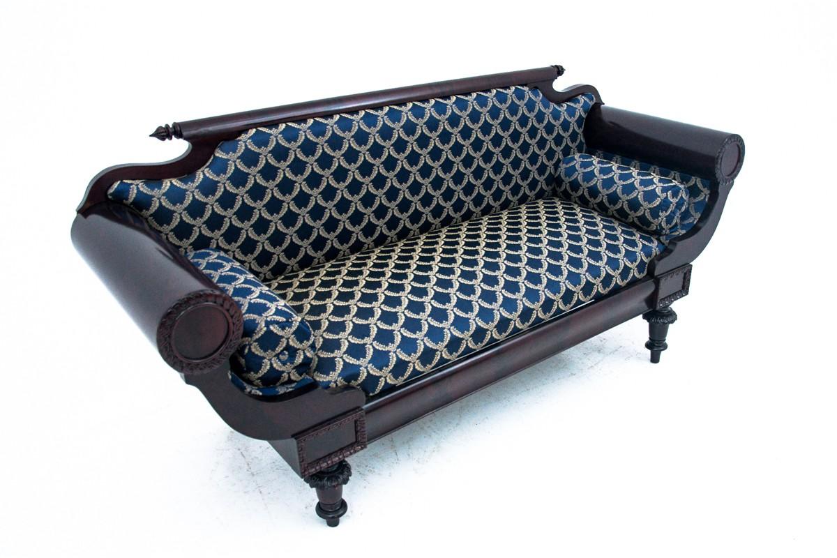Antique Sofa, Northern Europe, 1870s, Restored 1