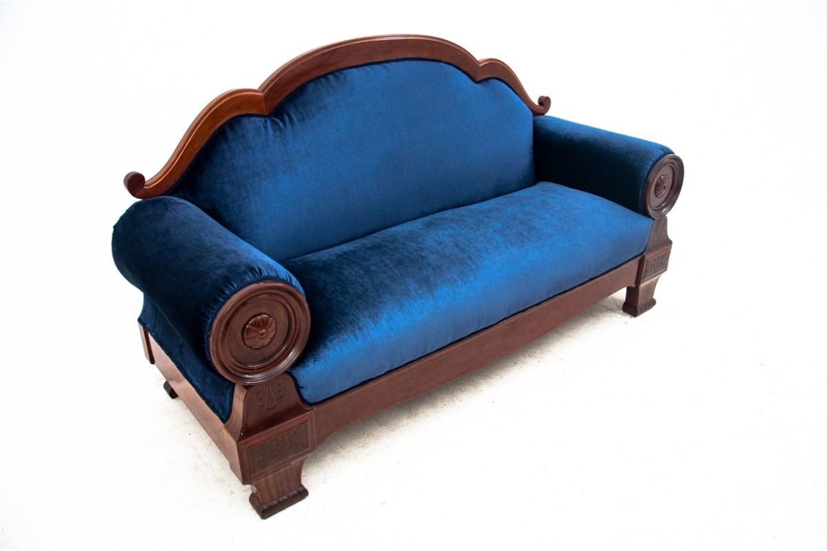 Swedish Antique Sofa, Northern Europe, Around 1880, After Restoration For Sale