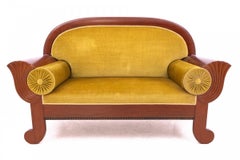 Antique sofa, Northern Europe, around 1880.