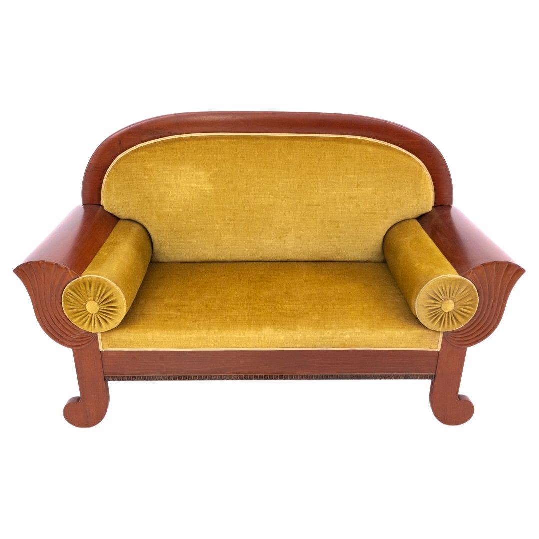 Antikes Sofa, Nordeuropa, um 1880.