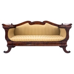 Antique sofa, Northern Europe, late 19th century. After renovation.