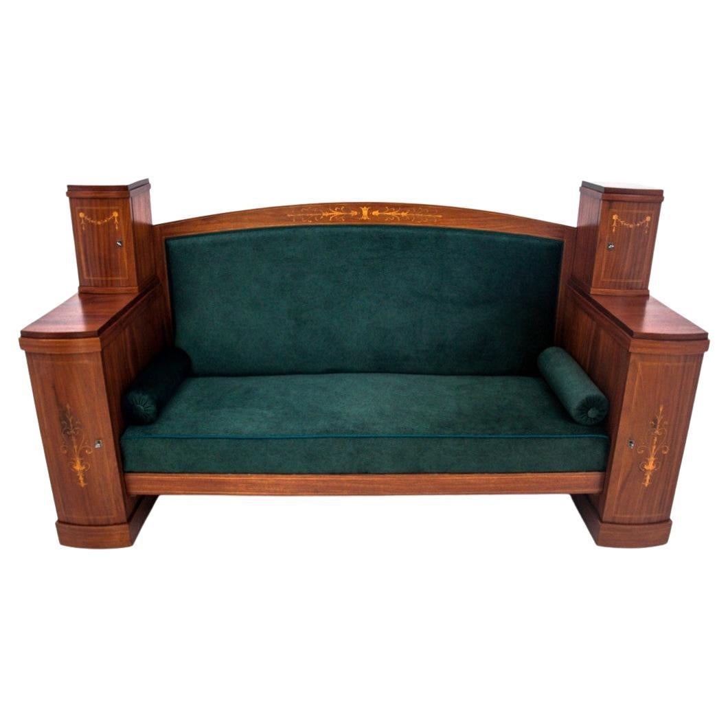 Antique Sofa, Northern Europe, Late 19th Century, After Renovation