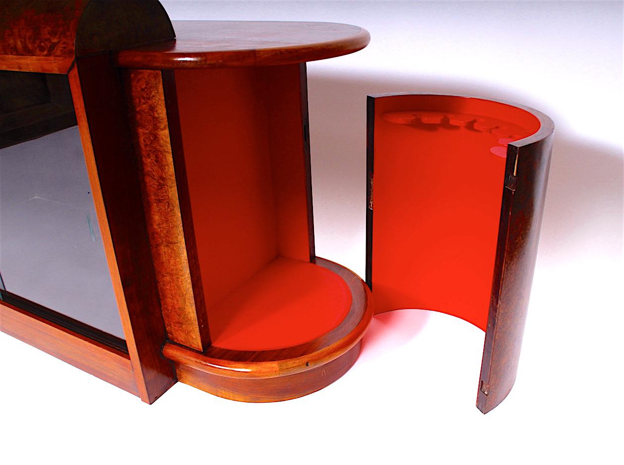 Antique Sofa with a Bookshelf and Bar 3