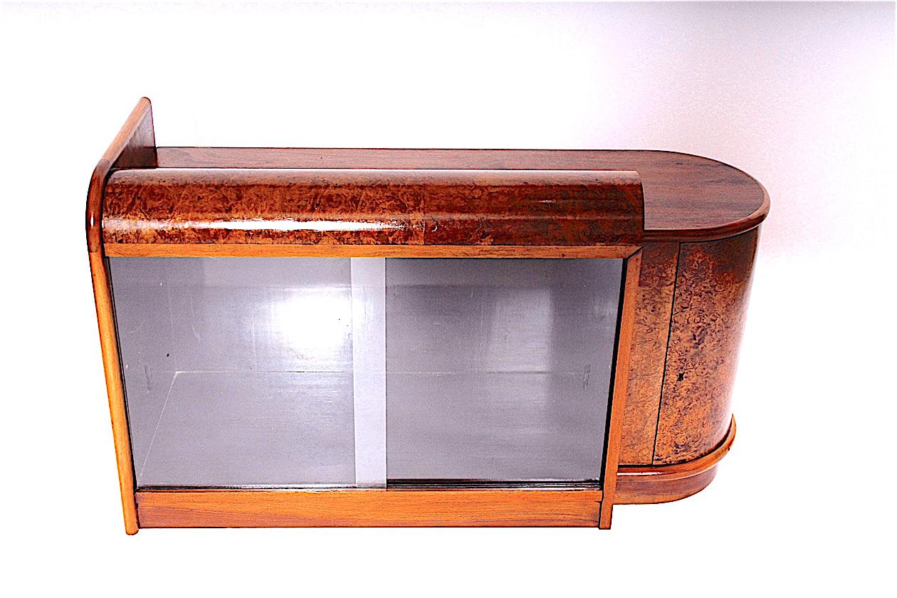 Antique Sofa with a Bookshelf and Bar 5