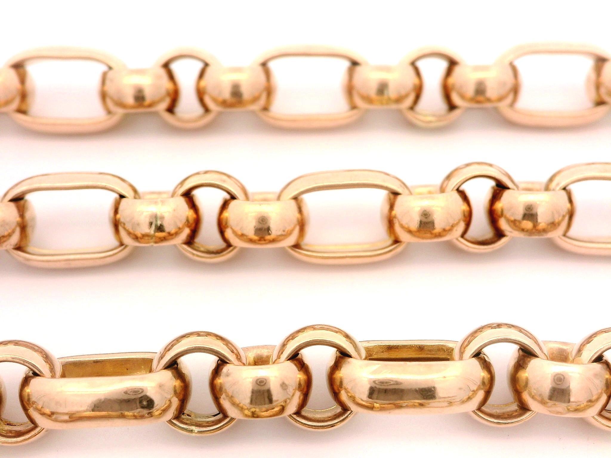 Antique Solid 9k Rosy Yellow Gold 21