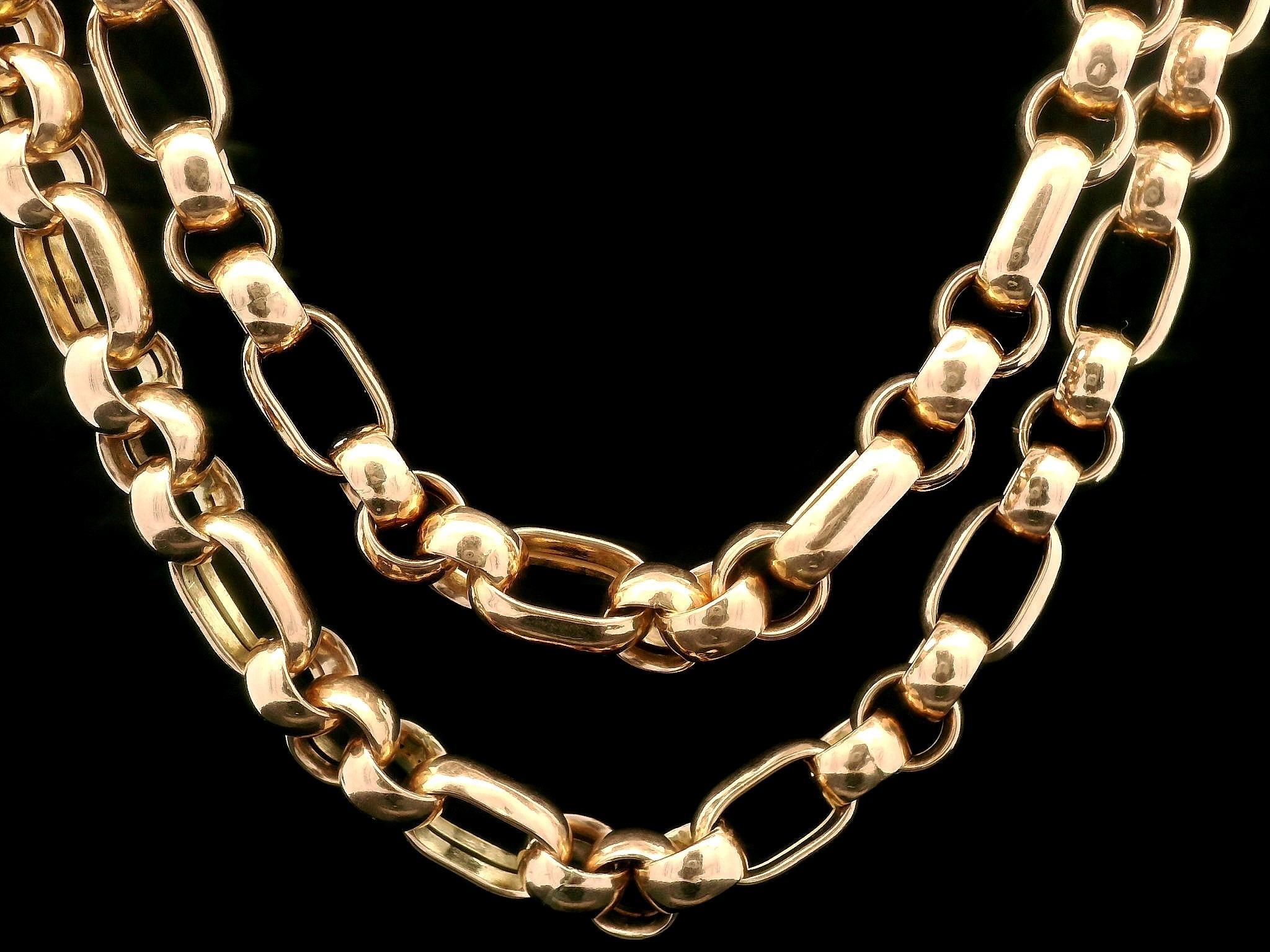 Antique Solid 9k Rosy Yellow Gold 21
