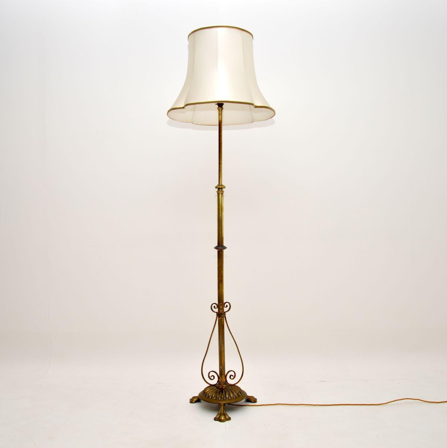solid brass floor lamps