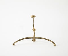 Antique Solid Brass Valet Hanger, England 1920’s