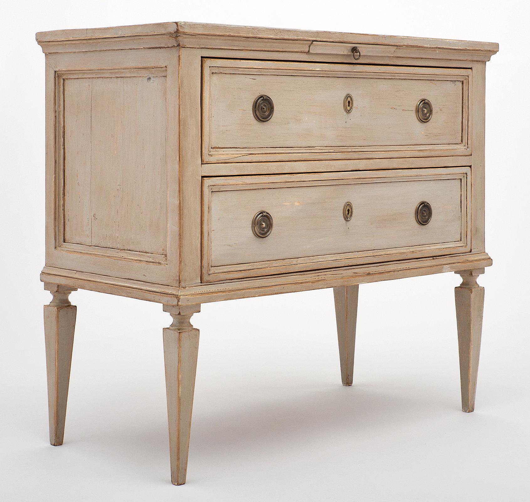 Louis XVI Antique Solid Fir Tuscan Chests